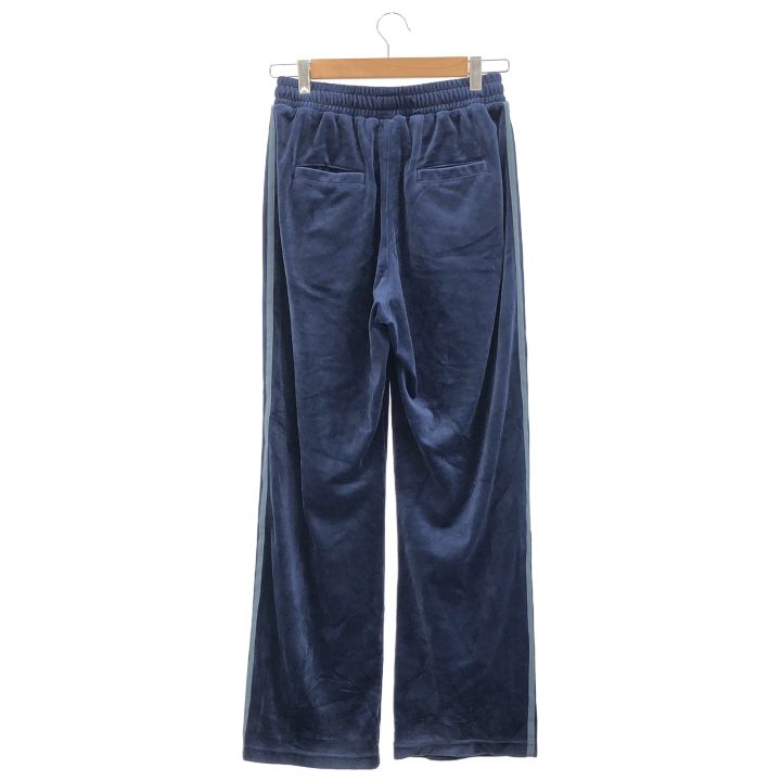 adidas Originals アディダスオリジナルス JM2266 ブルー ベロア トラックパンツ レディース ネイビー XS