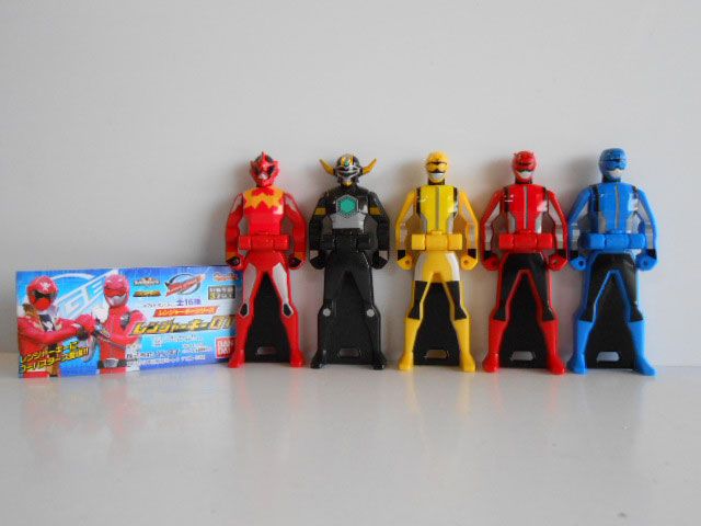 ♯Jdw19Igレジェンド戦隊レンジャーキー01人気5種