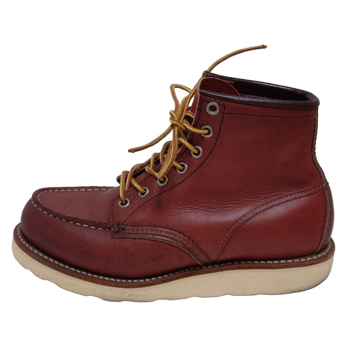 Red Wing レッドウイング ショートブーツ レディース ブラウン イエロー レザー