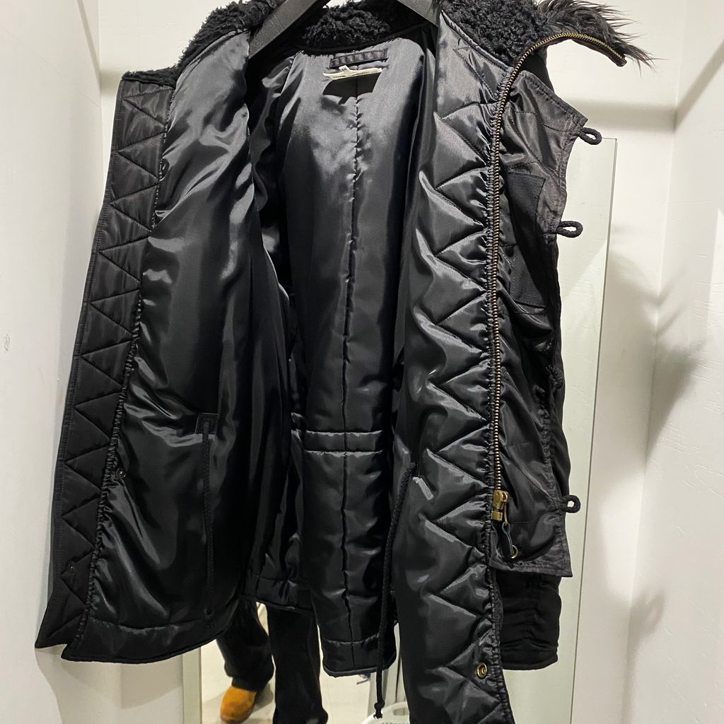 ジャケット・アウター Maison Margiela RECYCLED NYLON JACKET Maison Margiela RECYCLED COATマルジェラ ブラック Maison Margiela