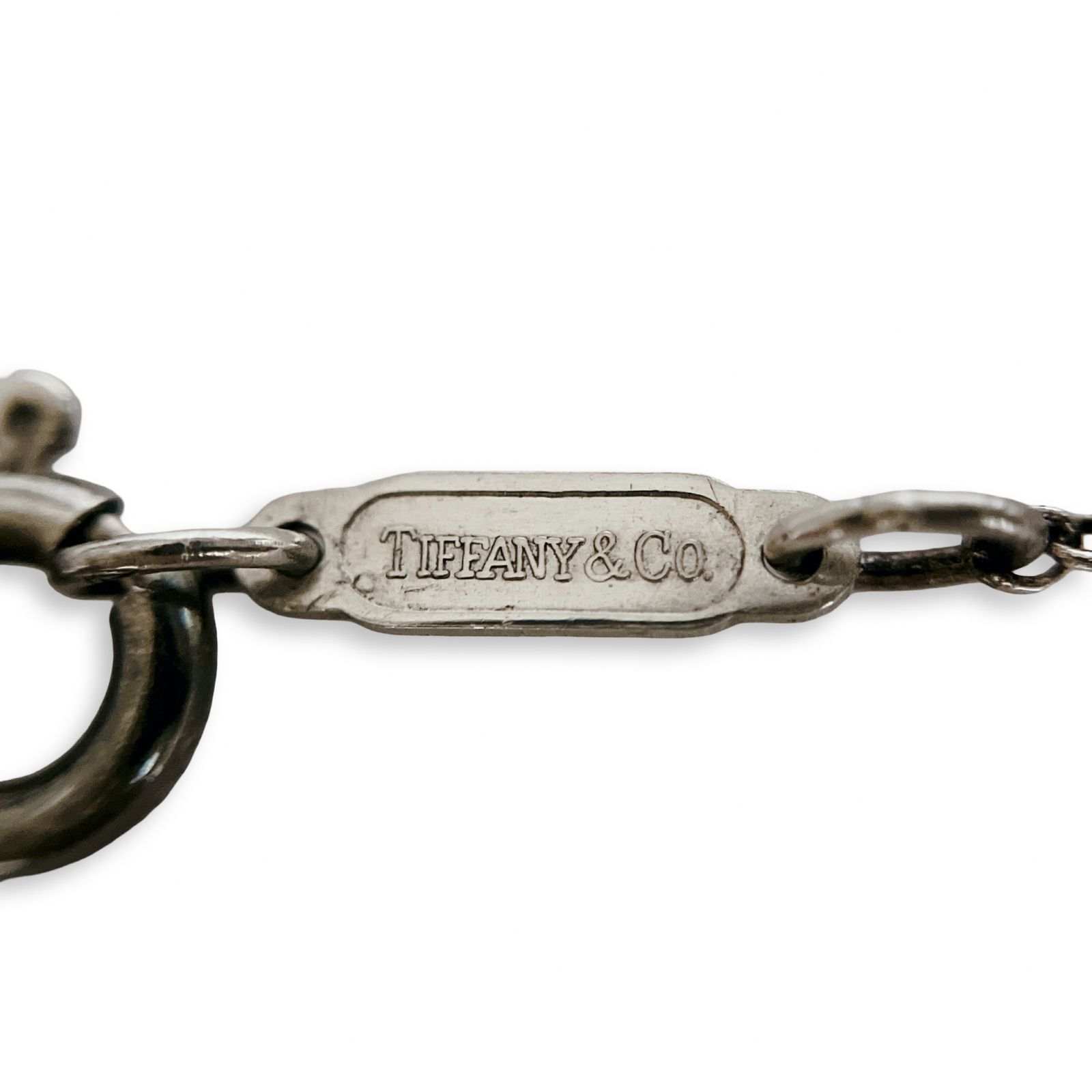 Tiffany & Co. ティファニー リボンモチーフ ネックレス シルバー925 
