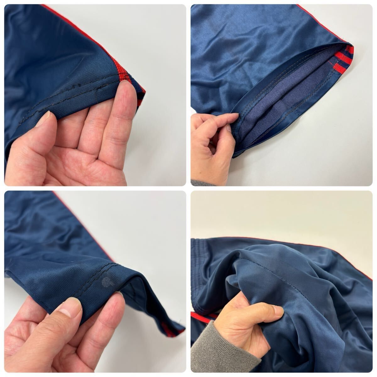 70s 80s Vintage adidas ヴィンテージ アディダス ATP TRUCK PANTS トラック パンツ ライン ジャージ ネイビー 系 サイズ L 711-0070 MERCADOAVALIA_COM_BR