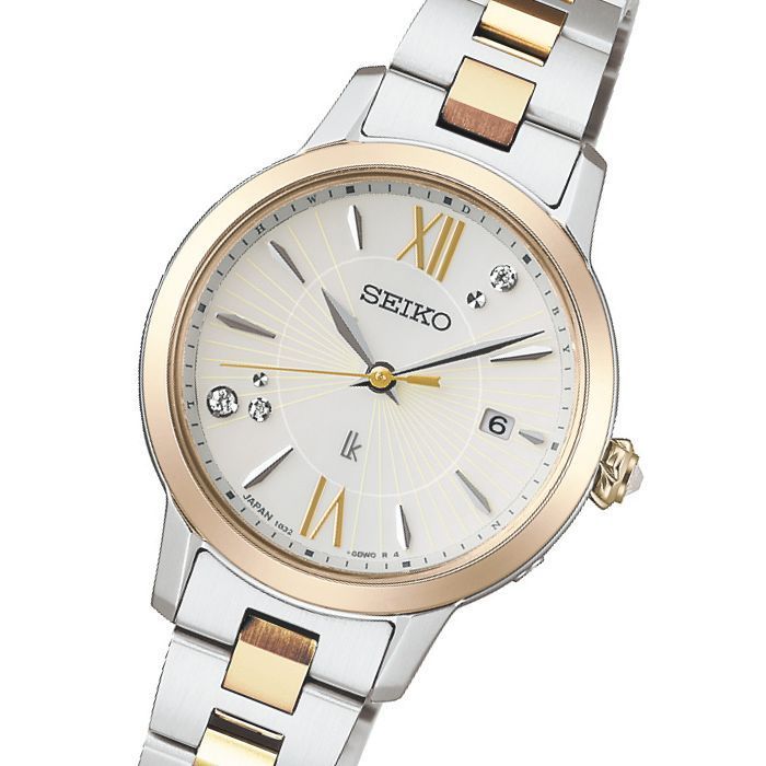 セイコー ルキア レディース 腕時計 SSVW 242 ソーラー 電波修正 30周年記念 Grow ELAIZA IKEDA × DAICHI MIURA Limited Edition SEIKO LUKIA