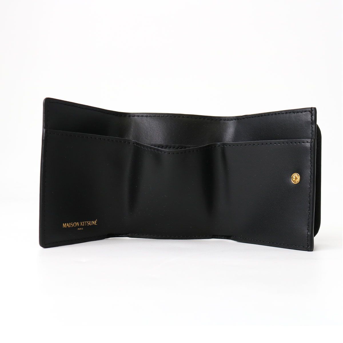 □MAISON KITSUNE メゾン キツネ OW05701LR0001 三つ折り財布