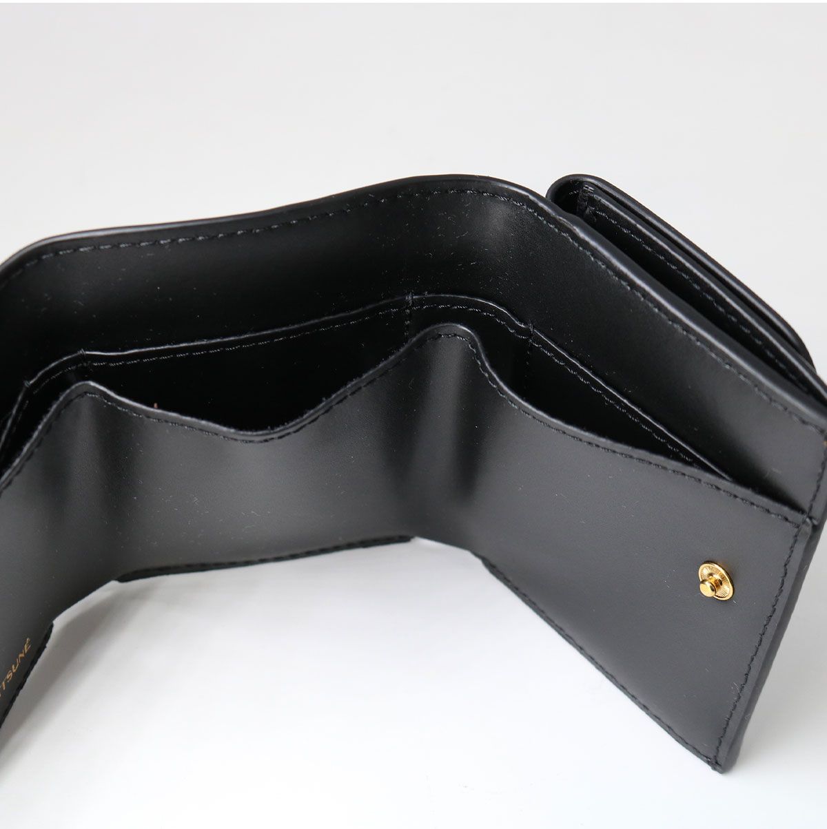 □MAISON KITSUNE メゾン キツネ OW05701LR0001 三つ折り財布