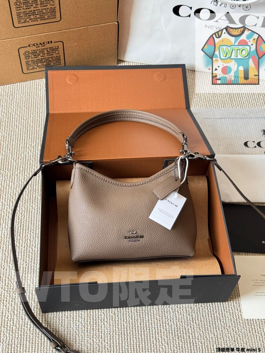 WTO通販 Coach コーチ ローレル19 ミニストリートバッグ 斜めがけに適したサイズ-WTO輸入-SXM14