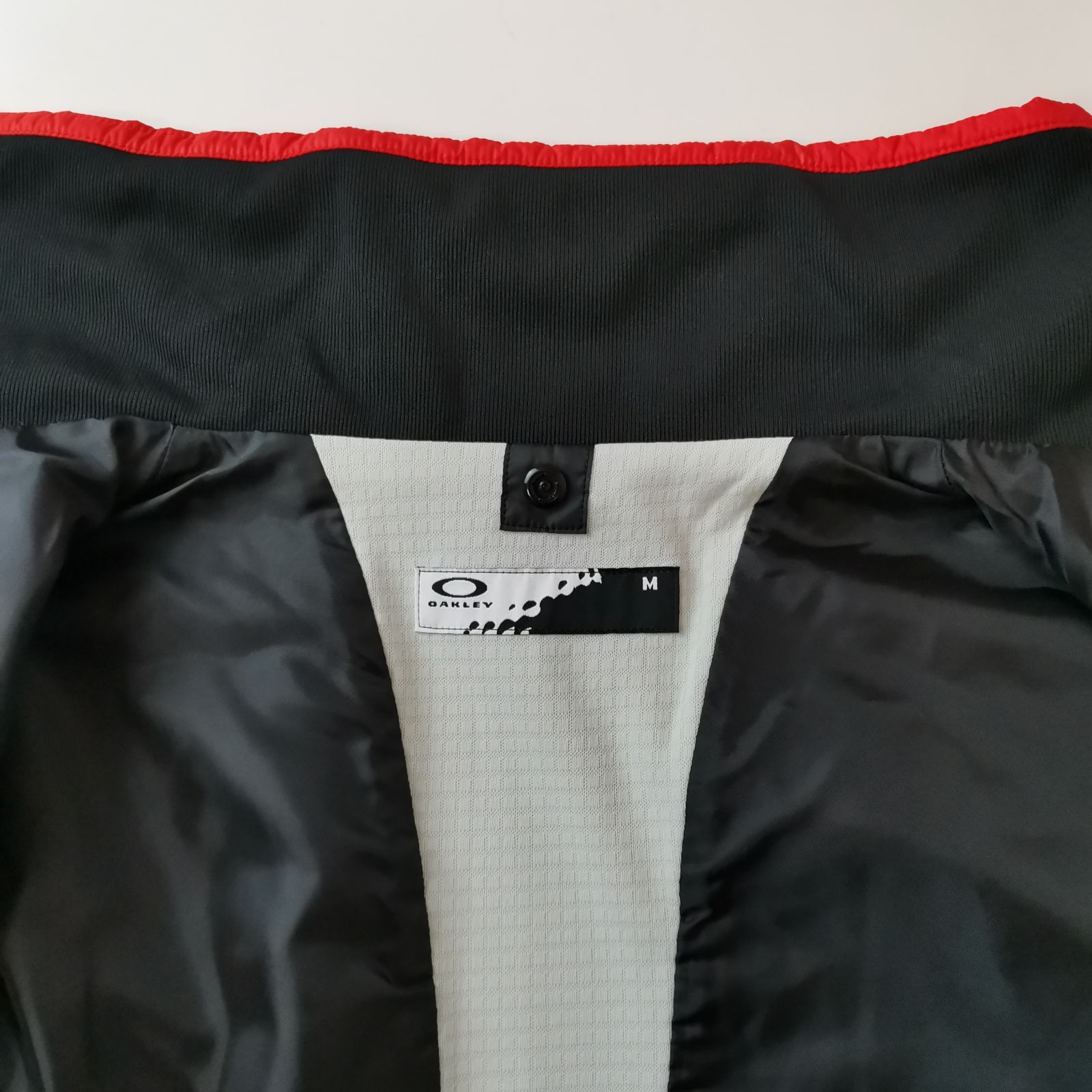 極美品】OAKLEY オークリー 人気カラー オレンジ×ブラック 中綿 