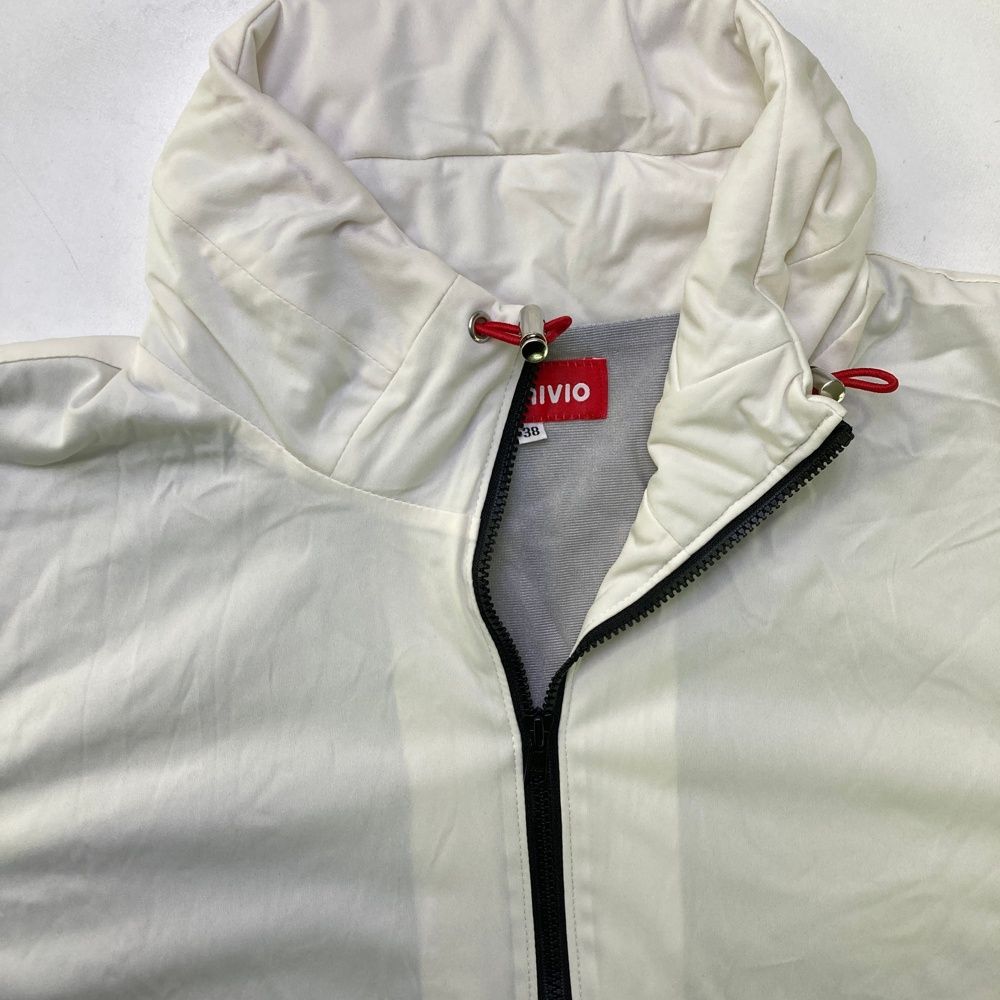 ARCHIVIO アルチビオ　中綿入り　ダウンジャケット　ゴルフ　ホワイト　白 サイズ：38 ARCHIVIO アルチビオ 中綿 ハーフジップジャケット