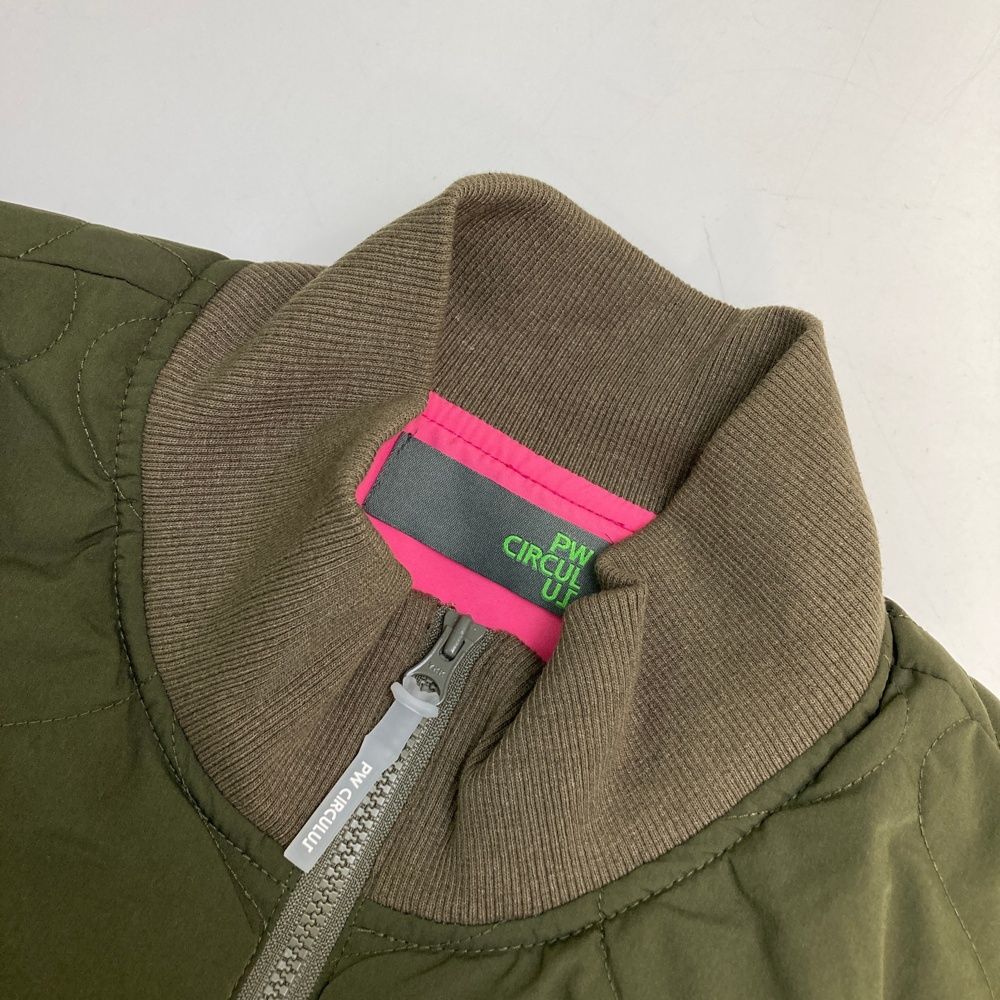 中綿ブルゾン カーキ系