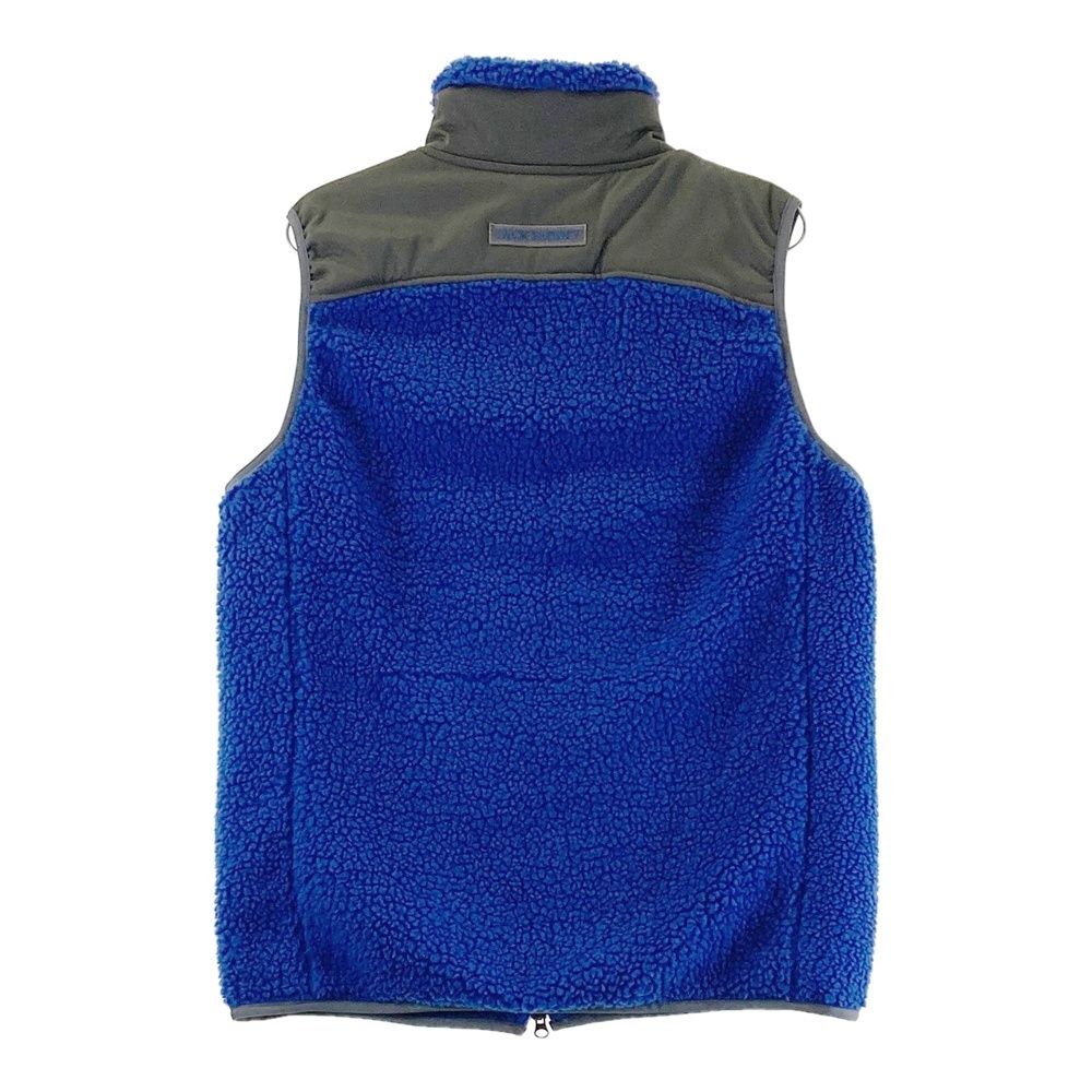 N010 JACK BUNNY ベスト　ゴルフウェア　サイズ6 サイズ：6 JACK BUNNY ジャックバニー 中綿切替 ボアジップベスト