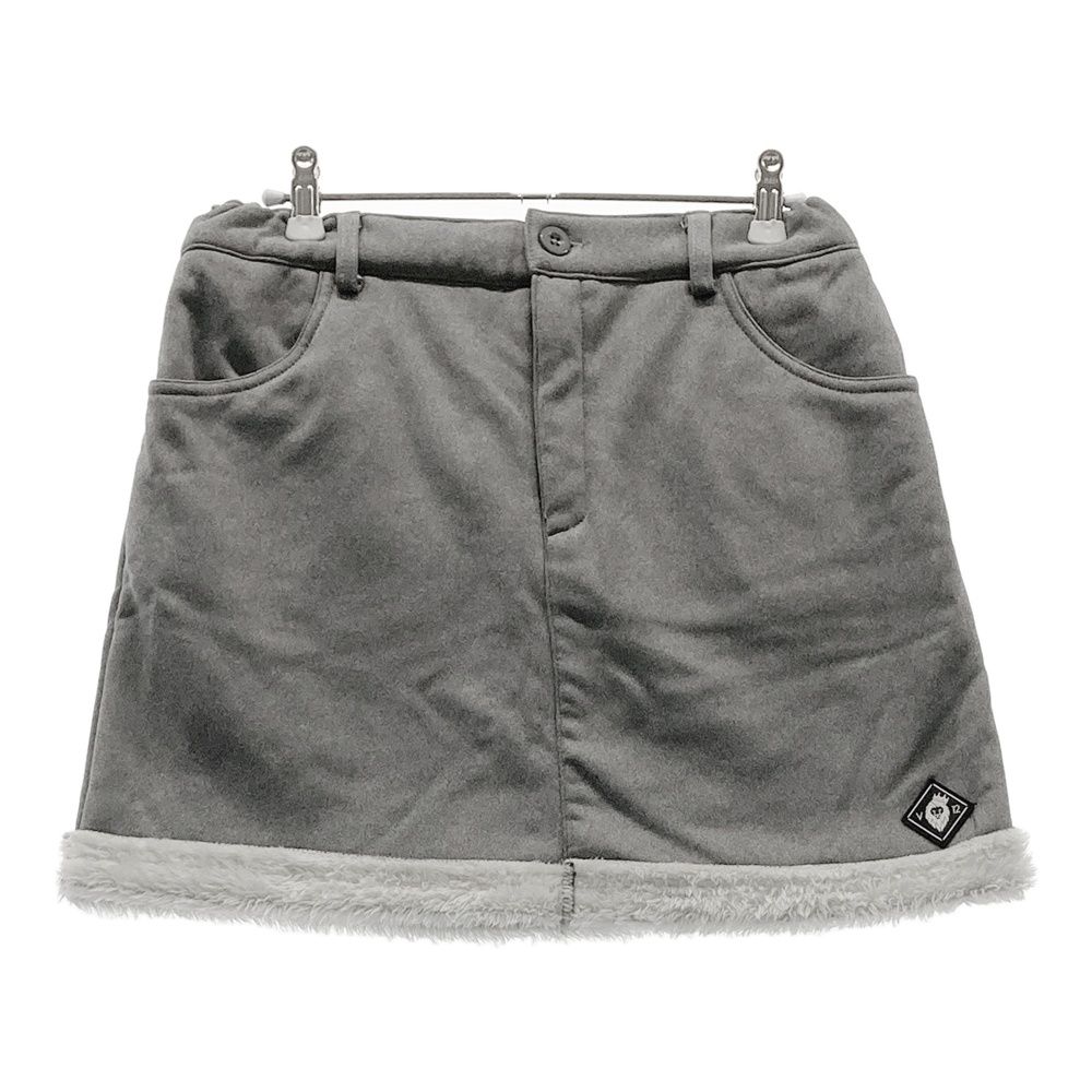 サイズ 1 V12 ヴィトゥエルヴ スカート 裏地ボア グレー系 240101560104 ゴルフウェア レディース ストスト