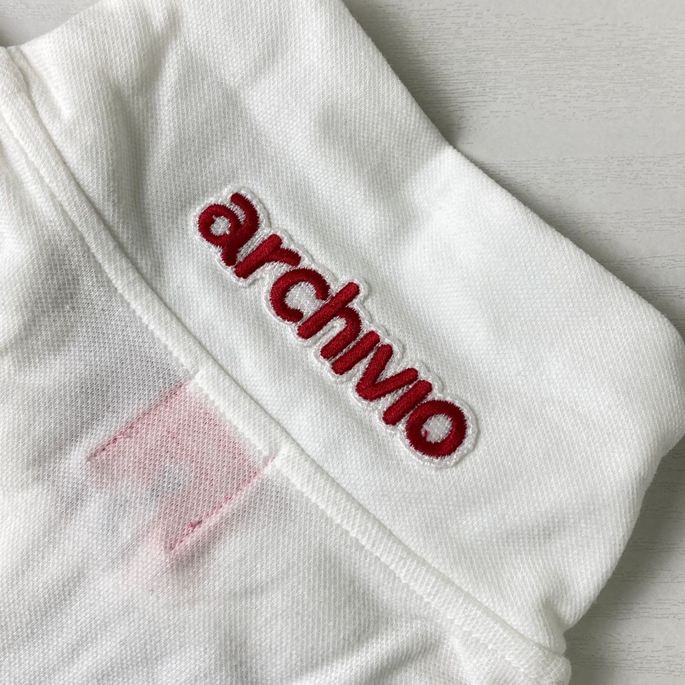 サイズ：36 ARCHIVIO アルチビオ 半袖ポロシャツ ホワイト系