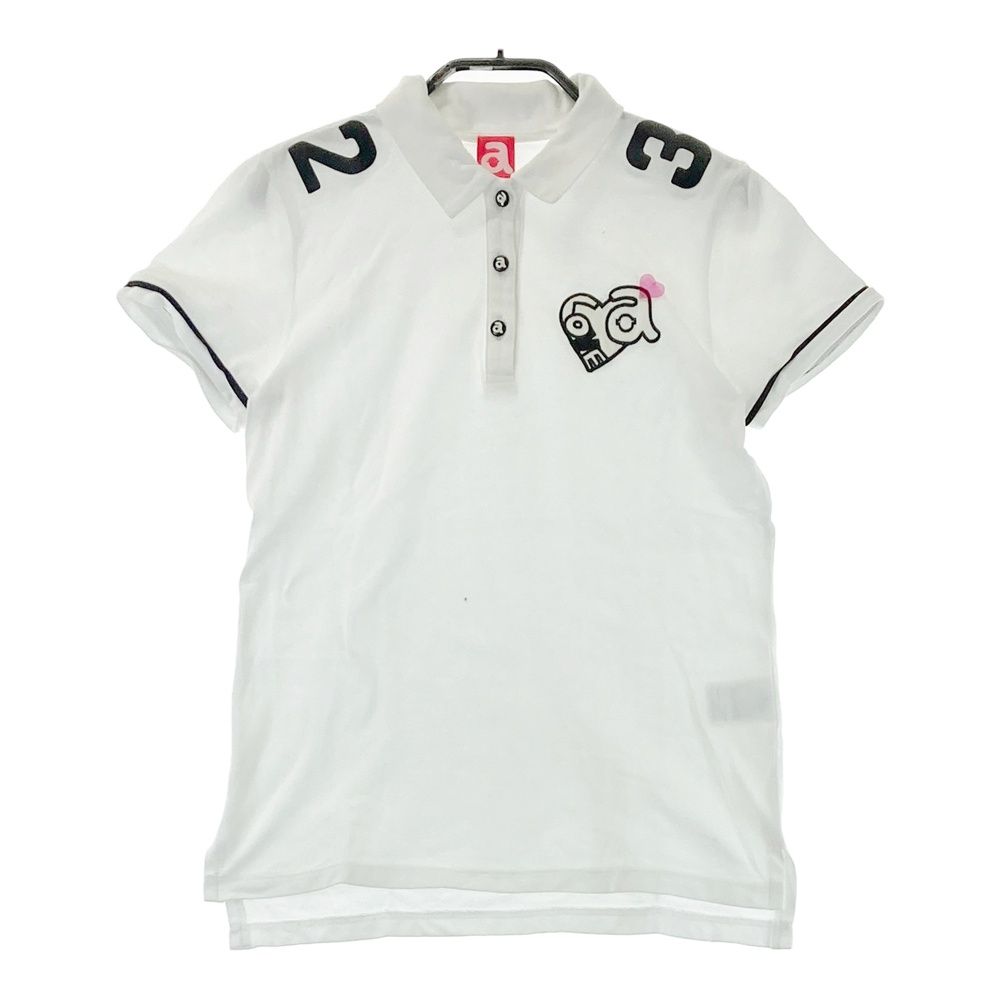 ★新品★タグ付　アルチビオ archivio ポロシャツ ホワイト サイズ36 サイズ：36 ARCHIVIO アルチビオ 半袖ポロシャツ ホワイト系