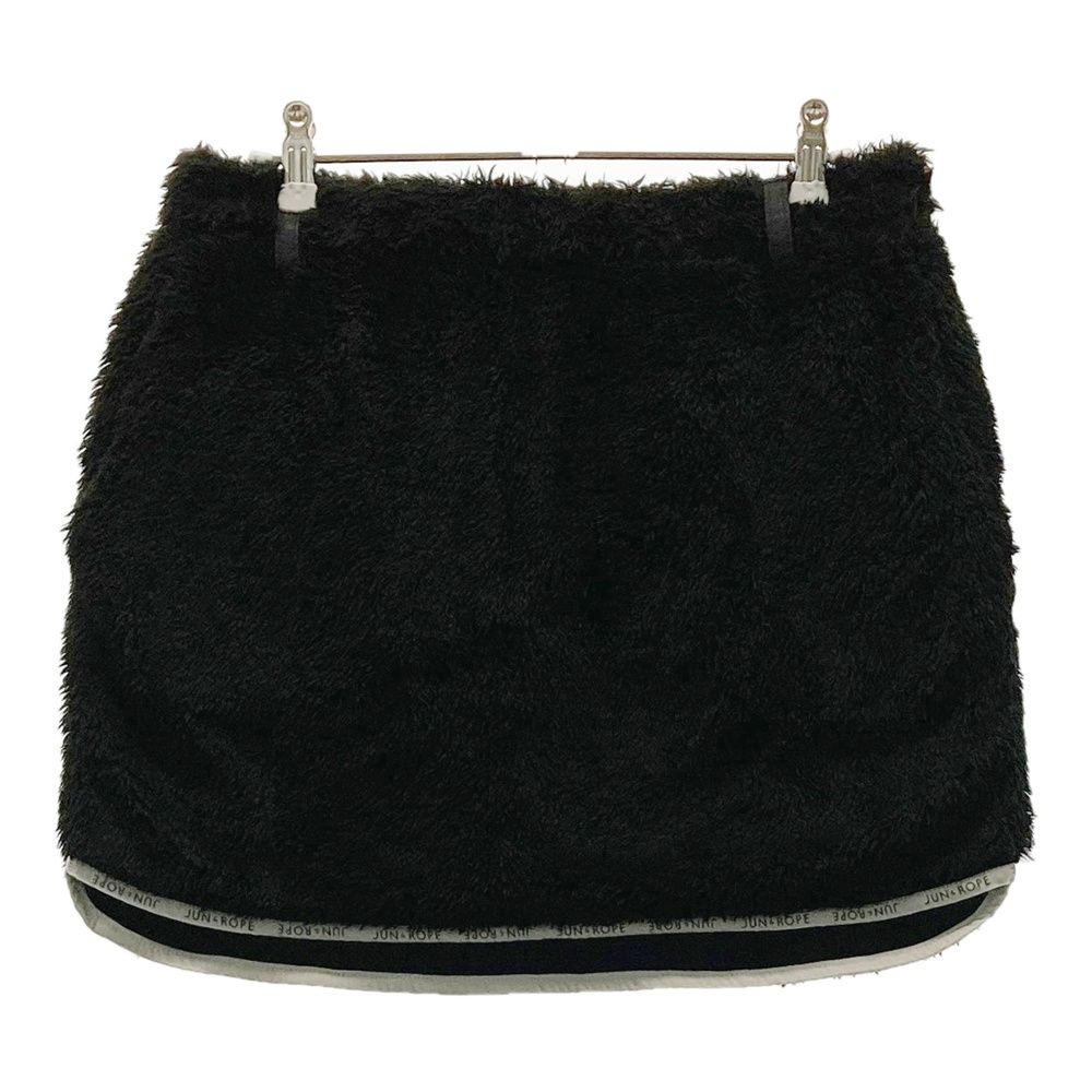 サイズ M JUN-ROPE ジュン アンド ロペ ボア 中綿スカート ブラック系 240101561381 ゴルフウェア レディース ストスト