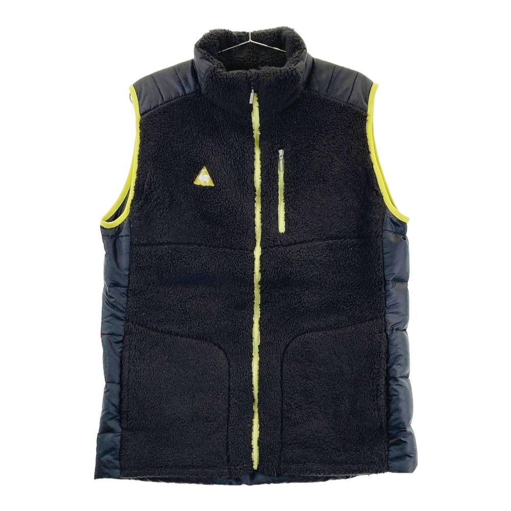 サイズ：L LE COQ GOLF ルコックゴルフ ボア切替 ダウンベスト