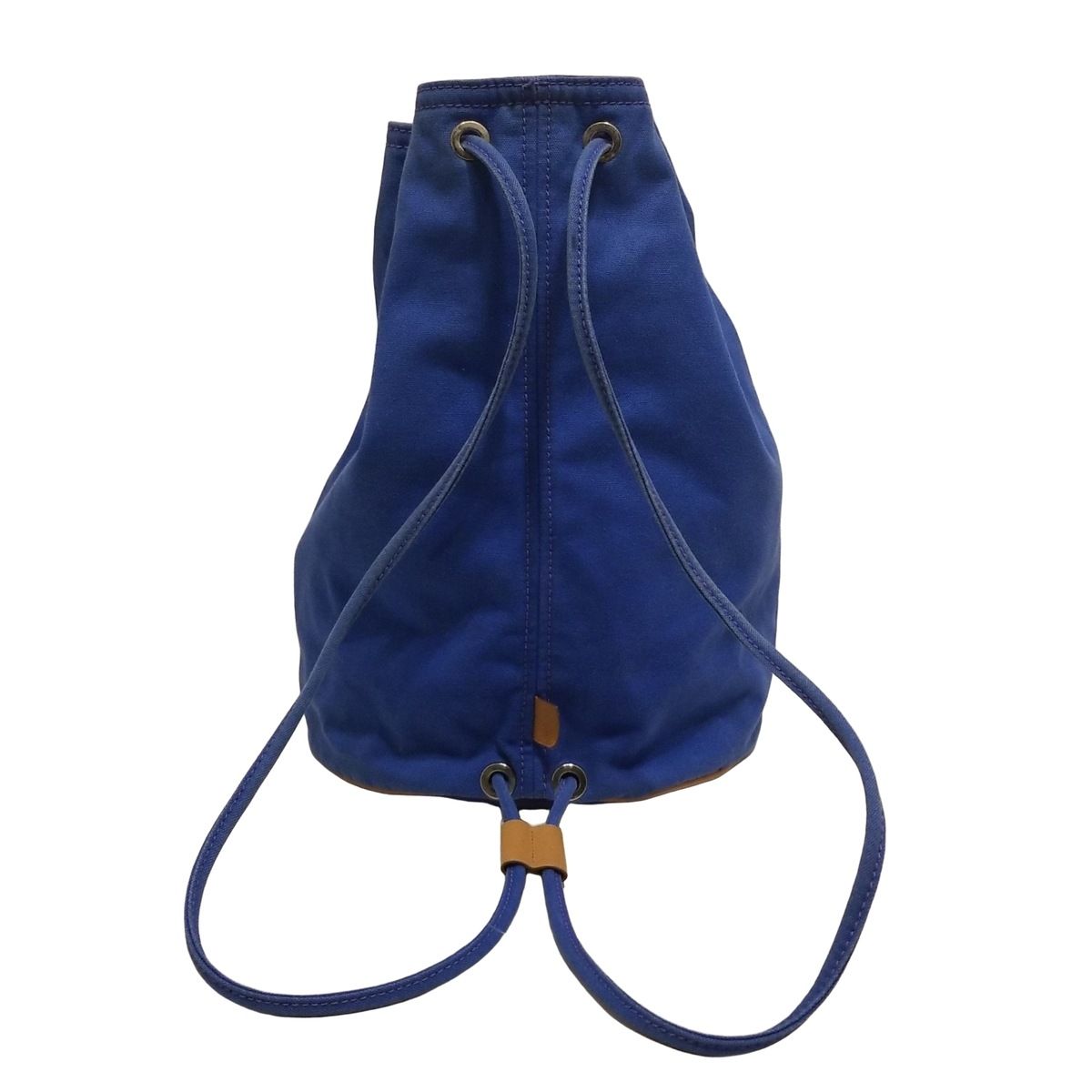 HERMES エルメス ポロションミミル リュック 巾着バッグ ネイビー 