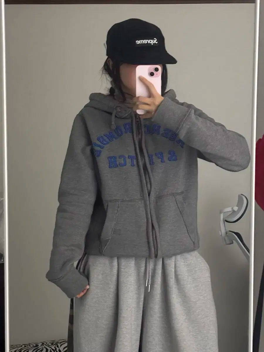 フード ジップアップ