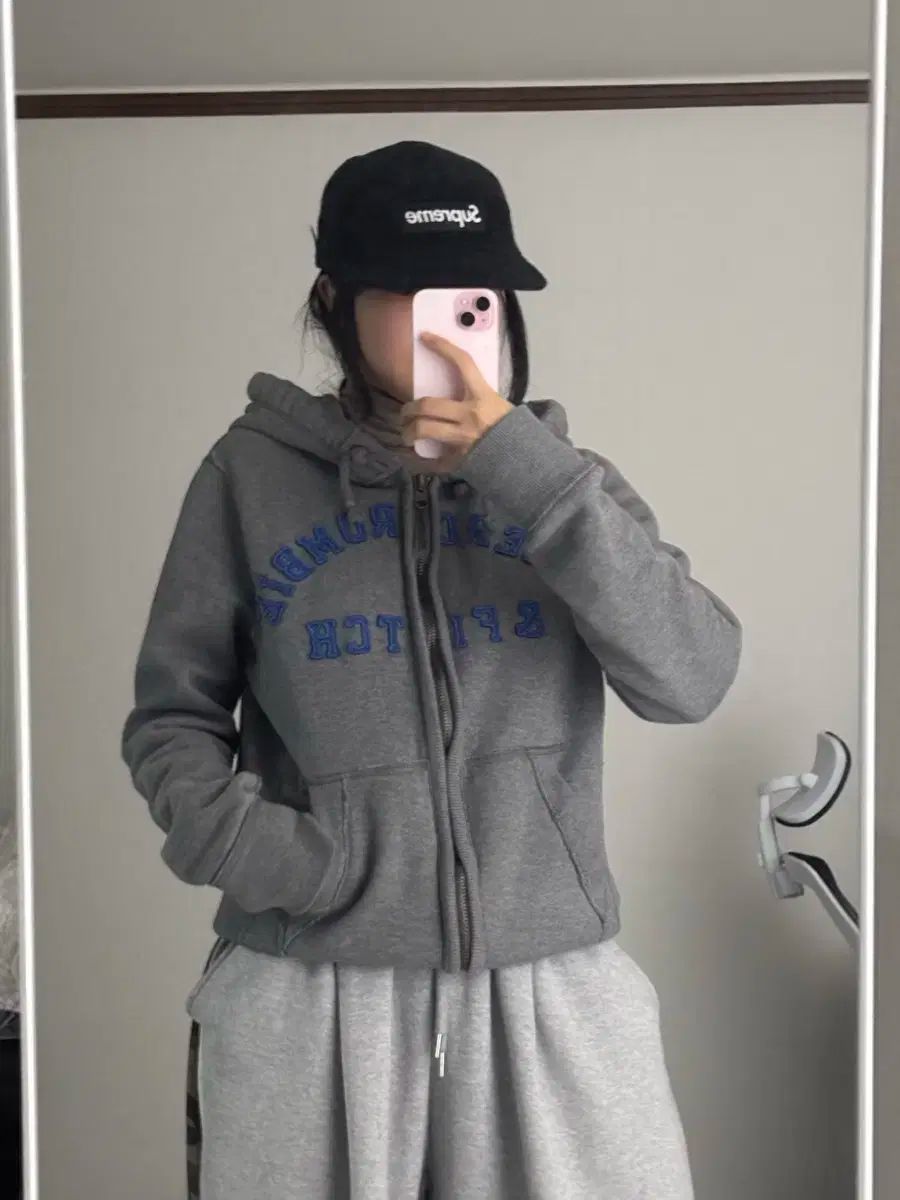 アバクロンビー フード ジップアップ S