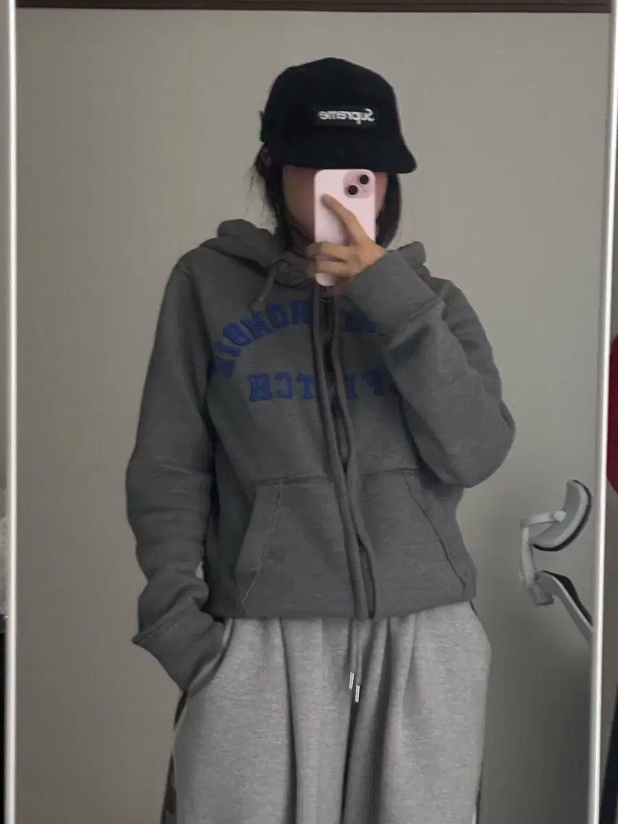 アバクロンビー フード ジップアップ S