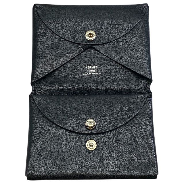 エルメス カルヴィデュオ シェーブル コインケース 小銭入 カード