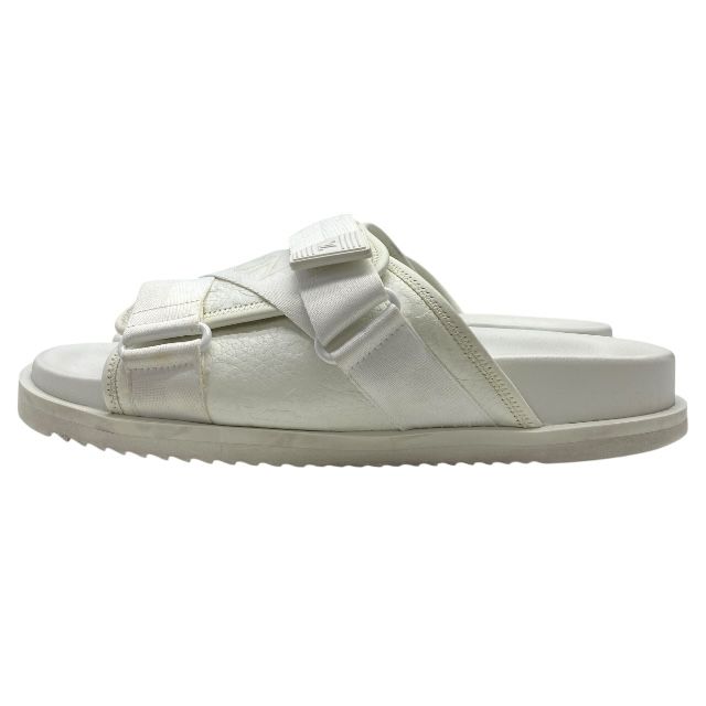 ルイヴィトン ホノルルライン サンダル シューズ ロゴ ホワイト メンズ