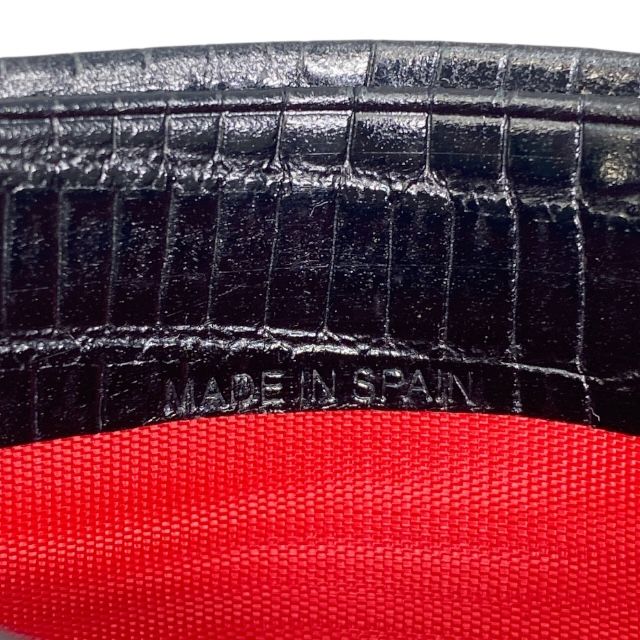 期待の クリスチャン ルブタン カードケース パスケース 名刺入れ レザー ブラック ロゴ Christian Louboutin メンズ 人気 定番 上品 感 スタイリッシュ