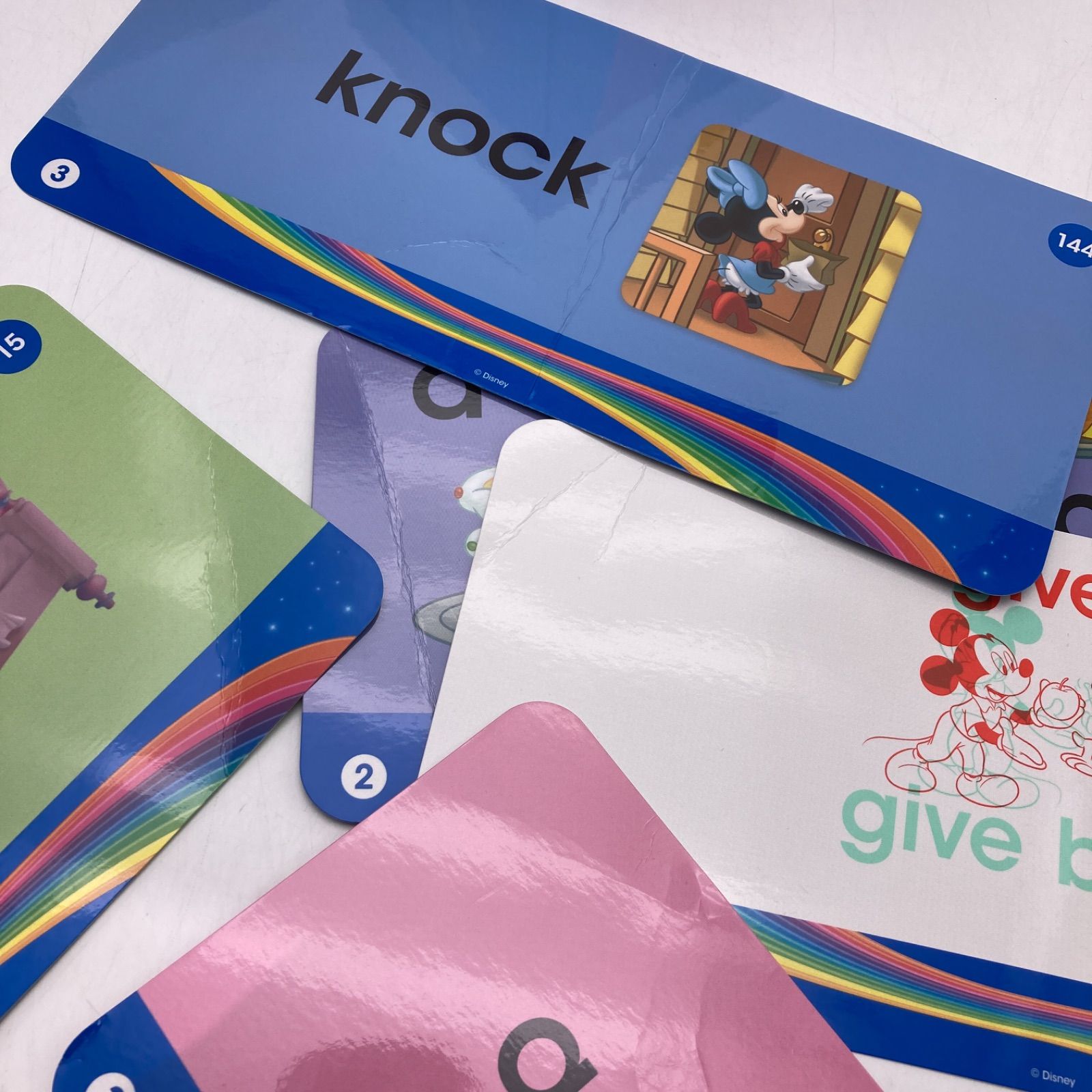 最新 トークアロング Q＆Aカード ディズニー英語システム DWE