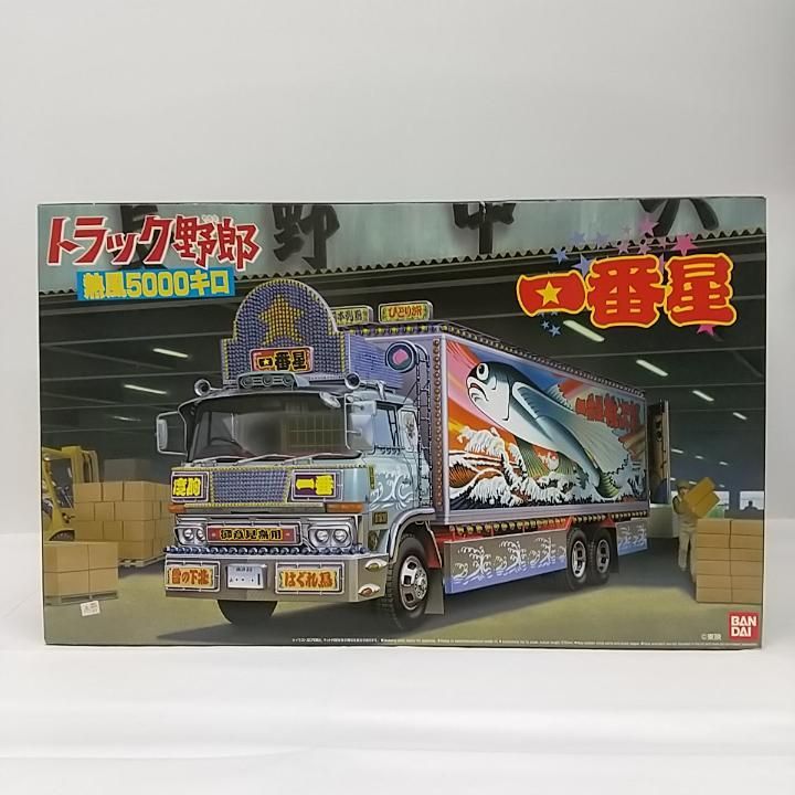 東店42 2444 2511 店舗併売 アオシマ 1 32 トラック野郎 No 02 一番星 熱風5000キロ プラモデル