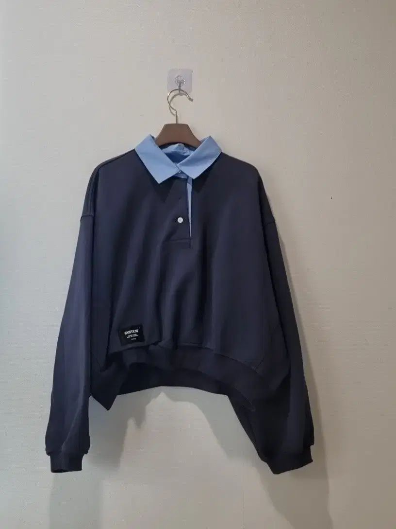 SYSTEM システム ブルアカ バイ カラ スウェット 23-24ss