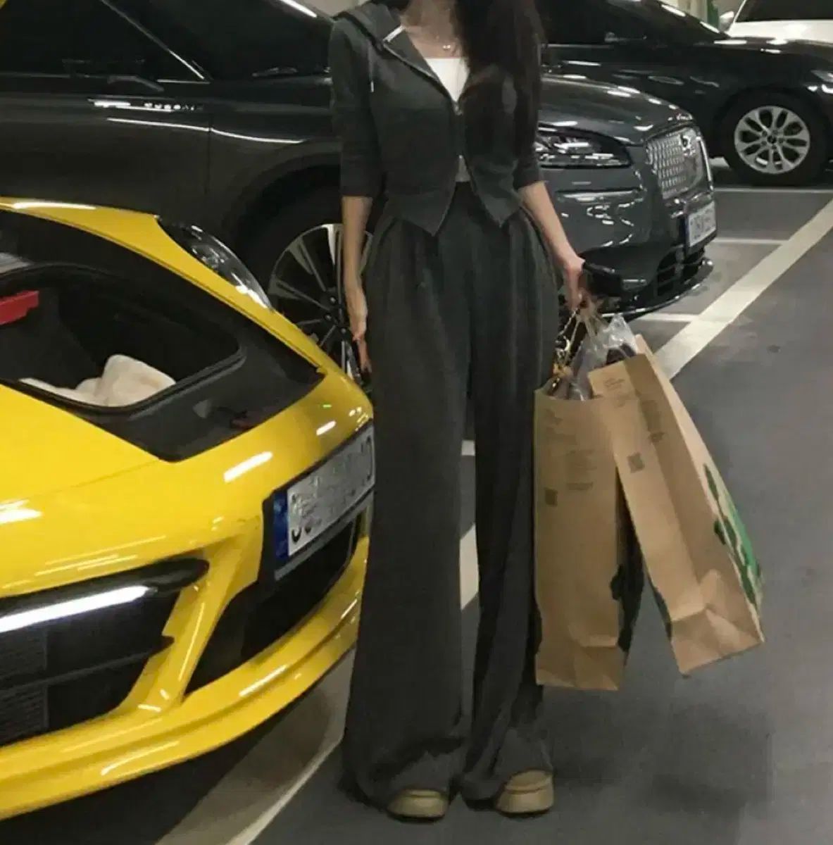 ホールリ スリムフィット トレーナー セット