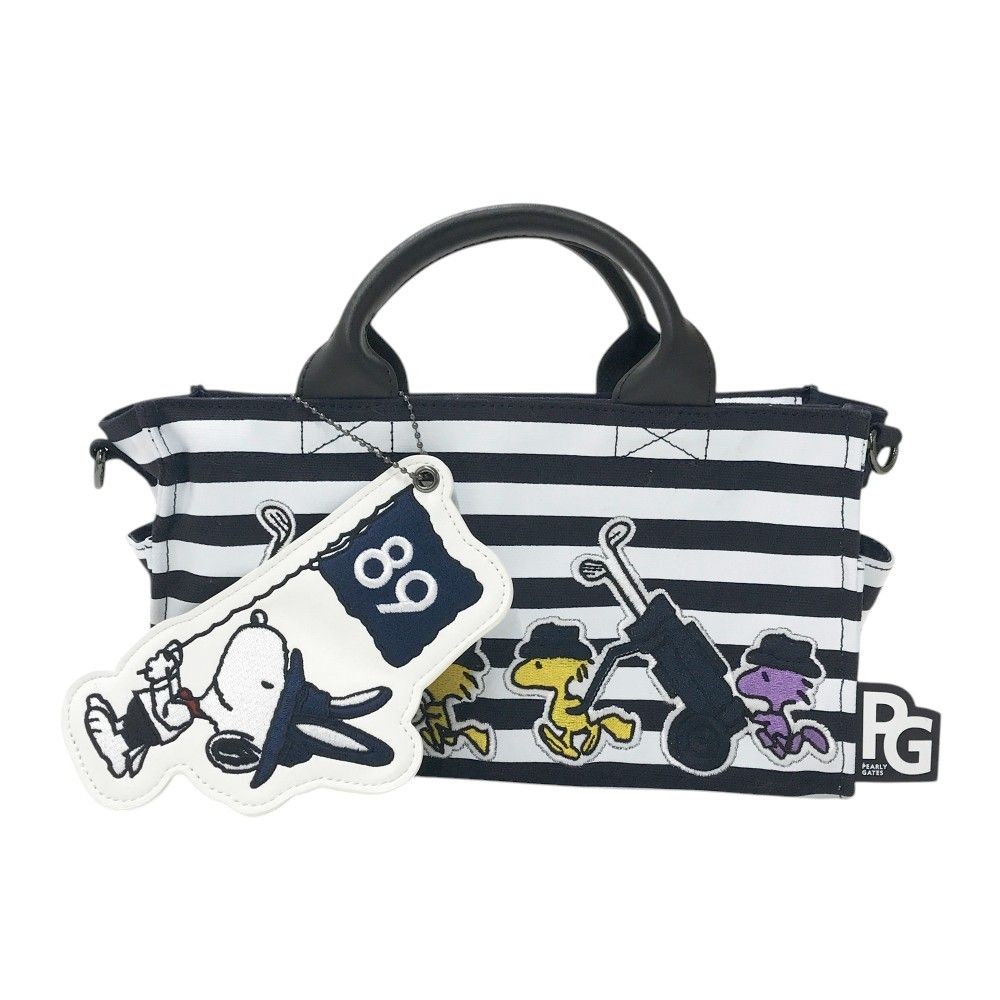 PEARLY GATES パーリーゲイツ 2024年 2WAY カートバッグ スヌーピー
