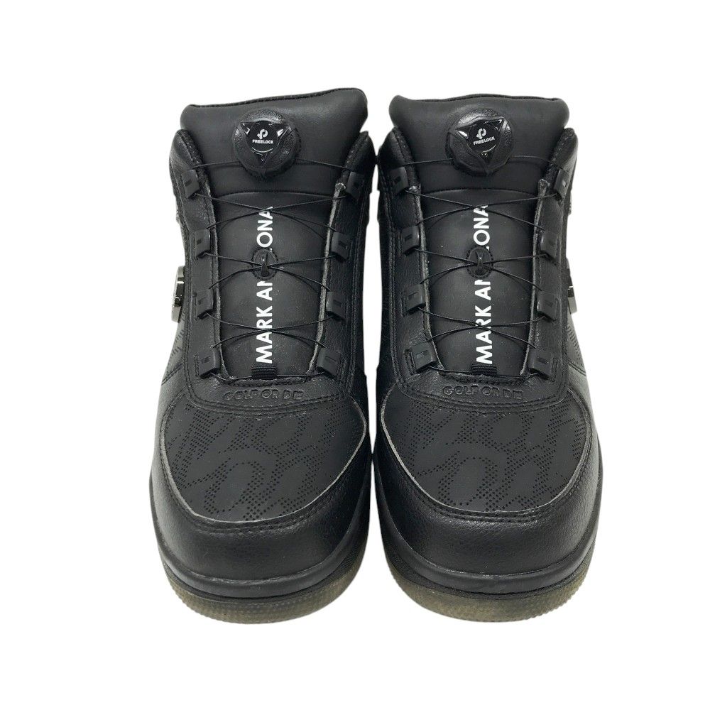 MARK-LONA マークアンドロナ ゴルフシューズ ハイカット ヒョウ レオパード柄 ブラック系 27 ゴルフウェア メンズ ストスト