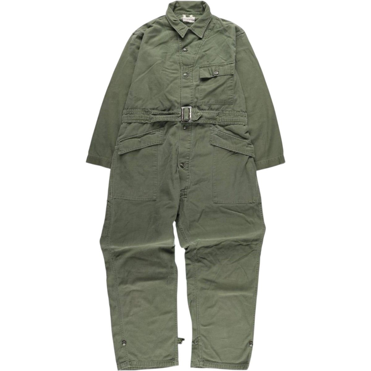 古着 米軍 長袖 オールインワン つなぎ X-LARGE メンズXL相当 ヴィンテージ eaa592972