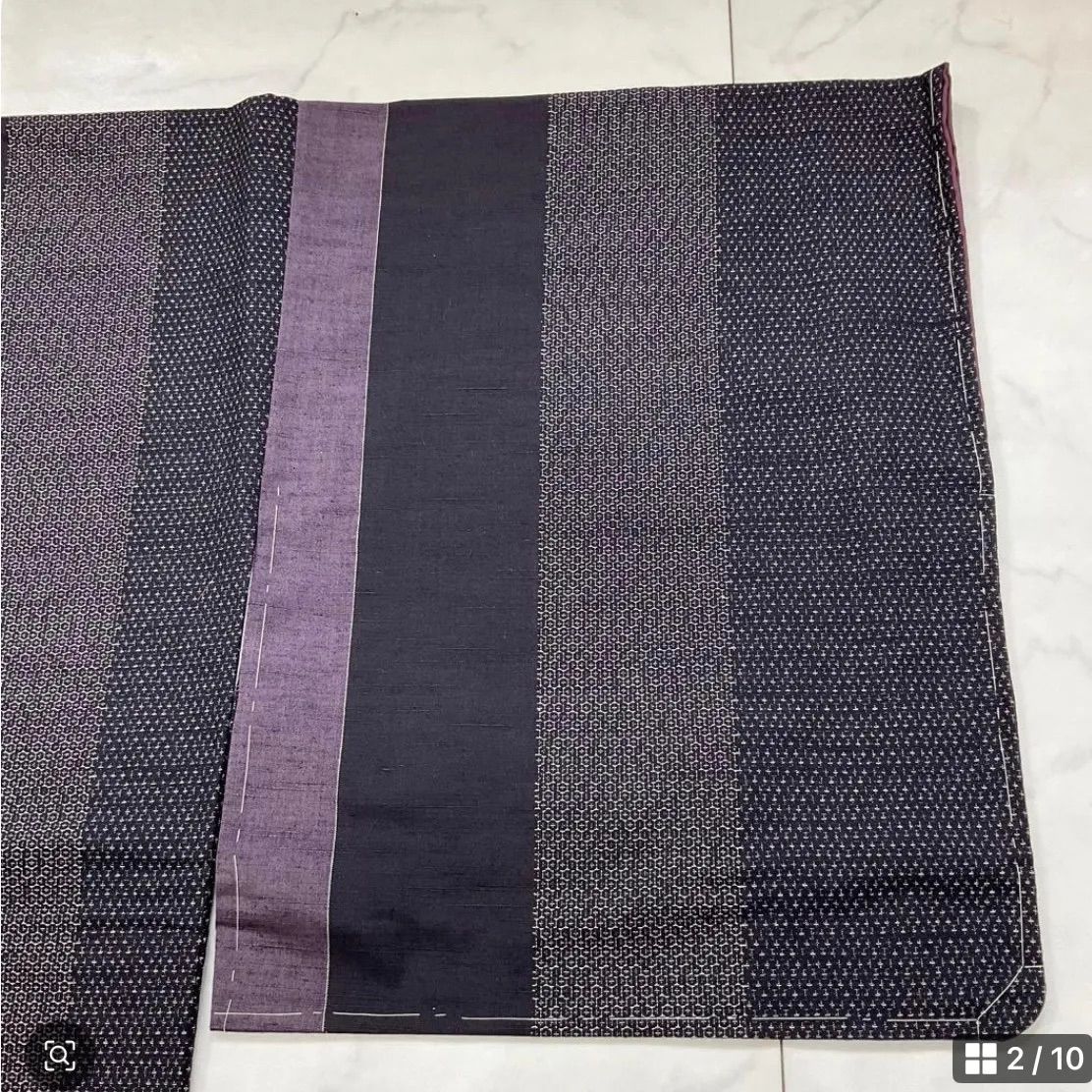 kimomo one kimonoarisa 厳選 同然 結城紬 正絹 仕付け糸付き ロング 広衿 裄65肩丈162 着物帯小紋普段着名古屋帯洒落袋帯半幅帯