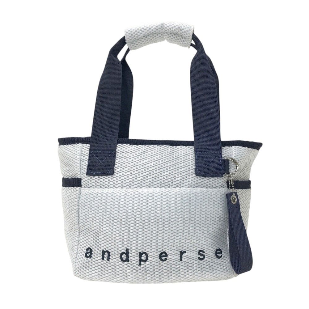AND PER SE アンパスィ 2024年モデル カートバッグ ホワイト系