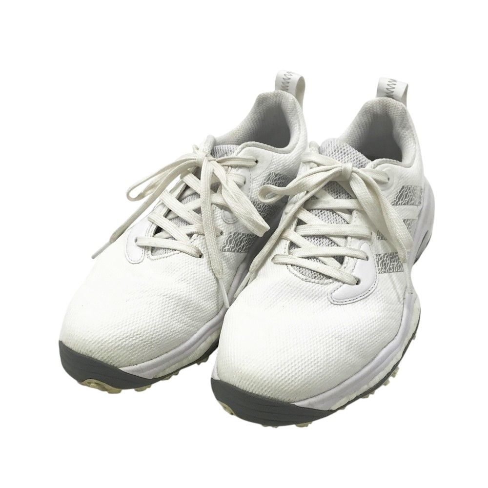 ADIDAS GOLF アディダスゴルフ ID8732 コードカオス25 スパイクレス ゴルフシューズ ホワイト系 25.5 240101555749 ゴルフウェア メンズ ストスト