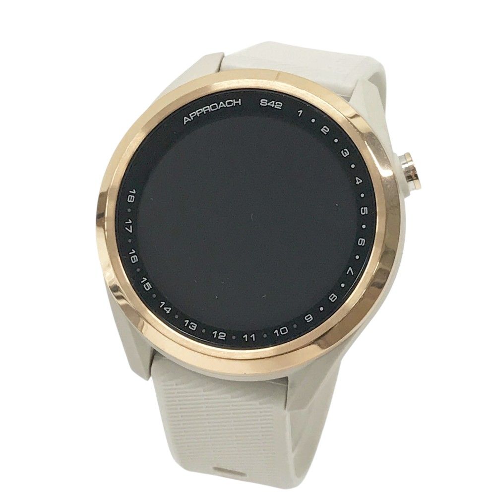 GARMIN ガーミン APPROACH S42 GPSナビ ゴルフウォッチ グレー系
