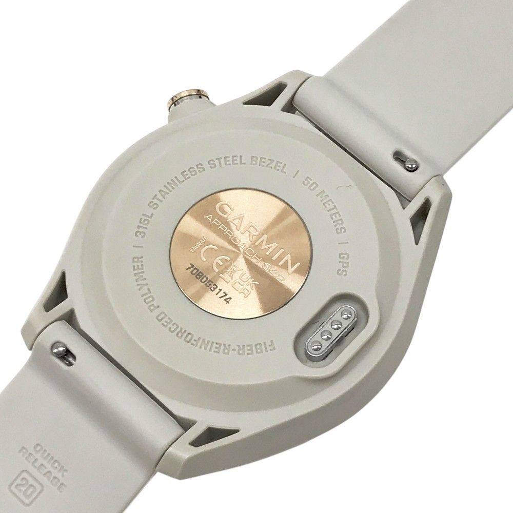 GARMIN ガーミン APPROACH S42 GPSナビ ゴルフウォッチ グレー系