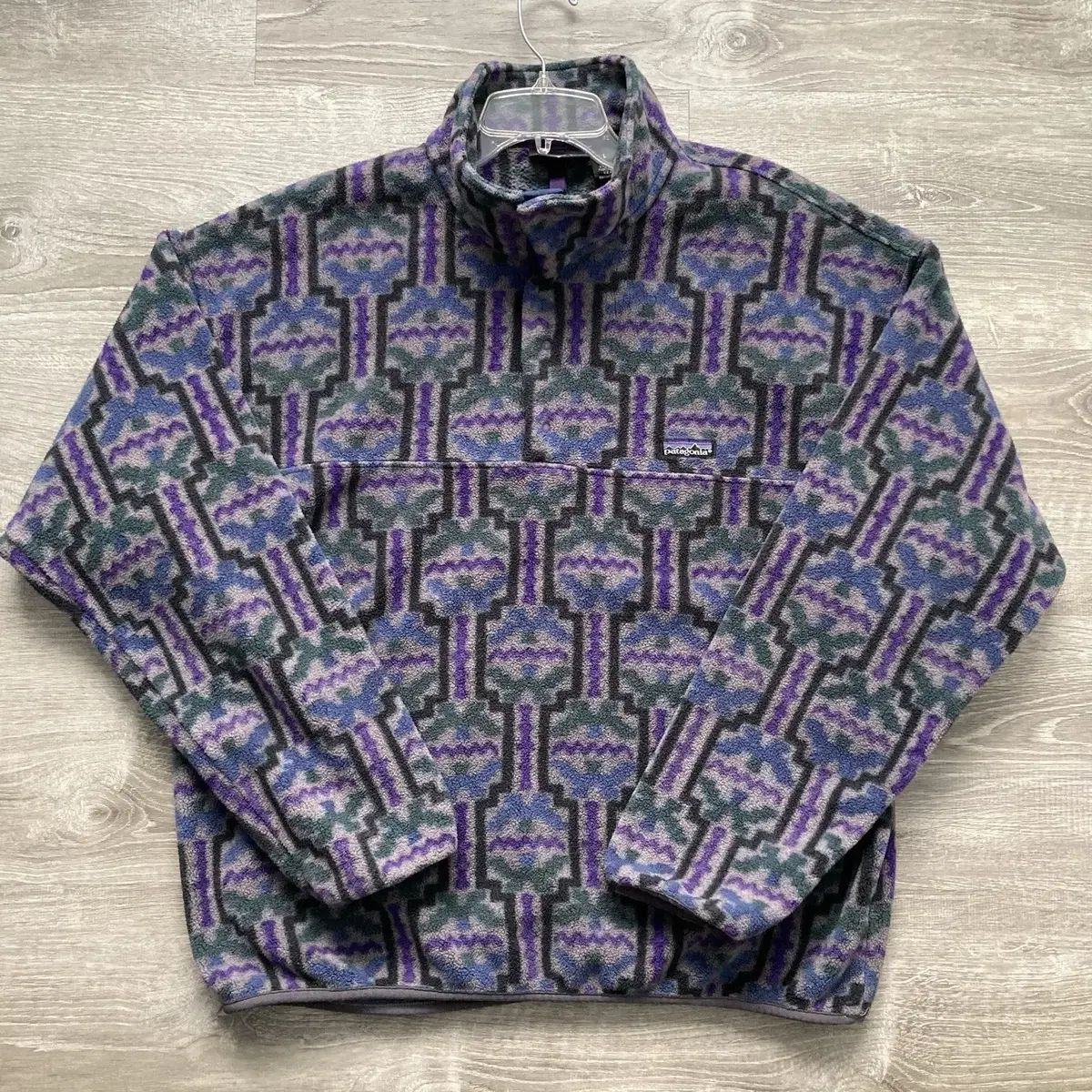 90s パタゴニア シンチラ スナップ-T フリース プルオーバー