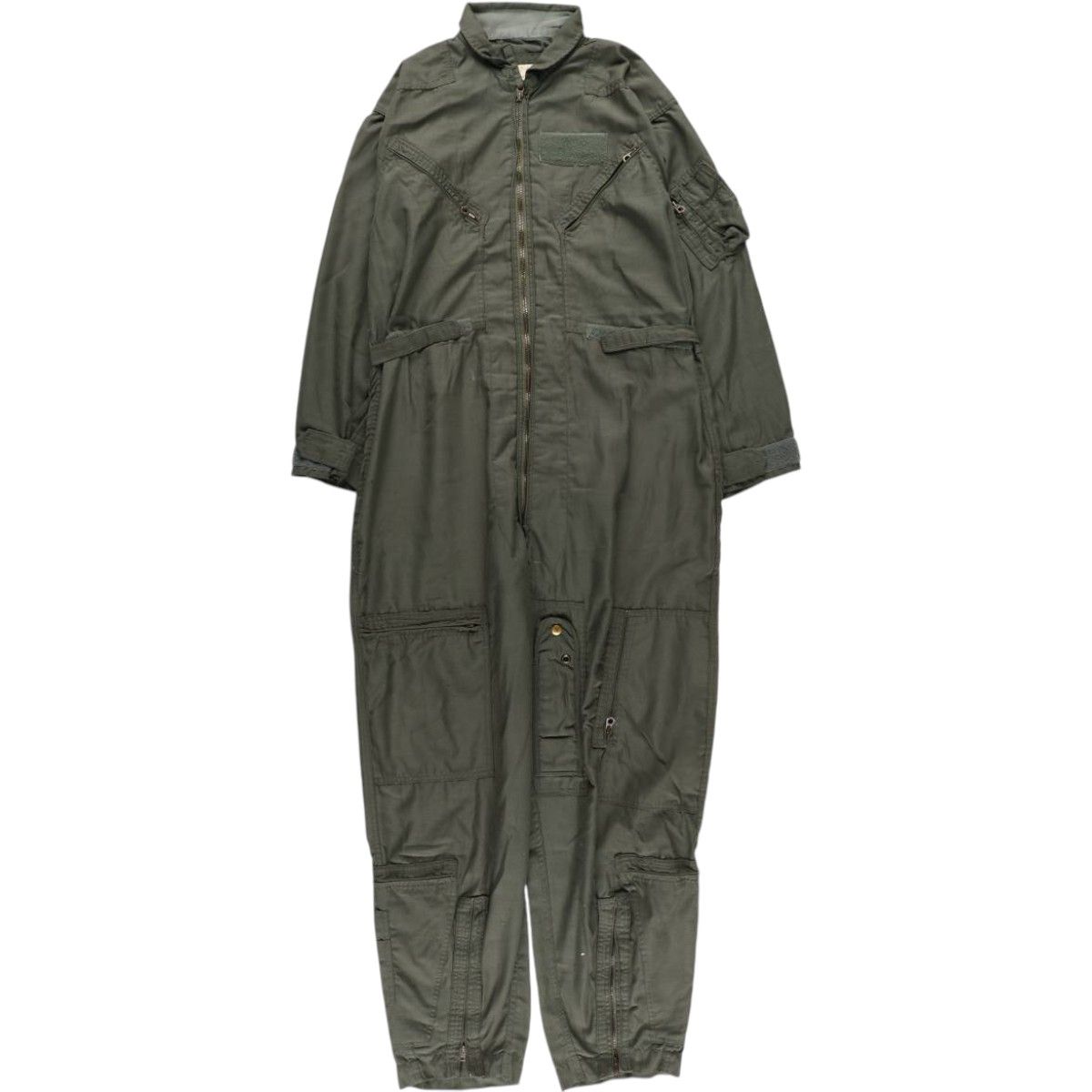 古着 70年代 米軍実品 CWU 27 P 長袖 オールインワン つなぎ 46 R メンズXL相当 ヴィンテージ eaa 592904