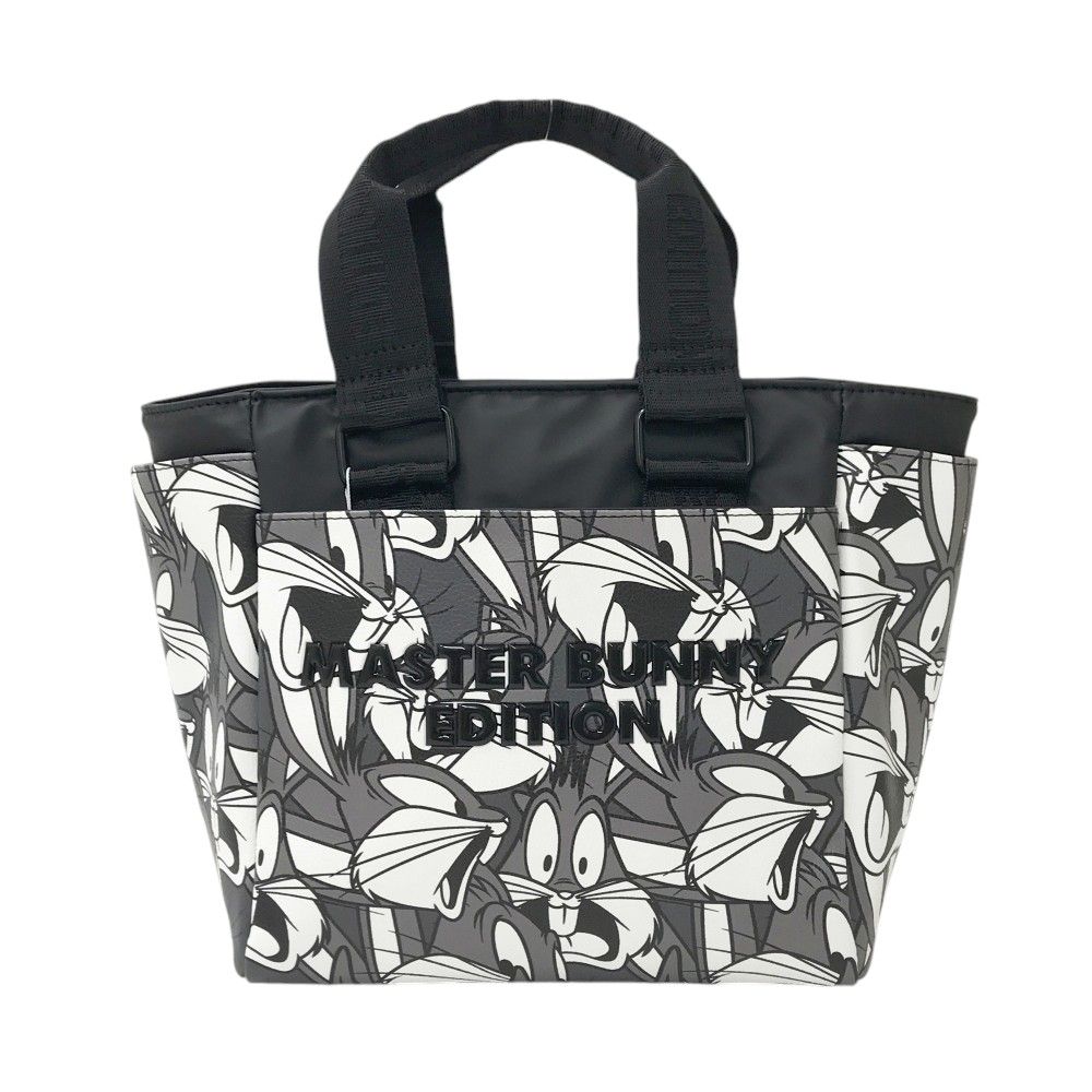 MASTER BUNNY EDITION マスターバニーエディション モデル ×looney tunes カートバッグ Bugs Bunny 総柄 グレー系 FR 240101559989 ゴルフウェア ストスト