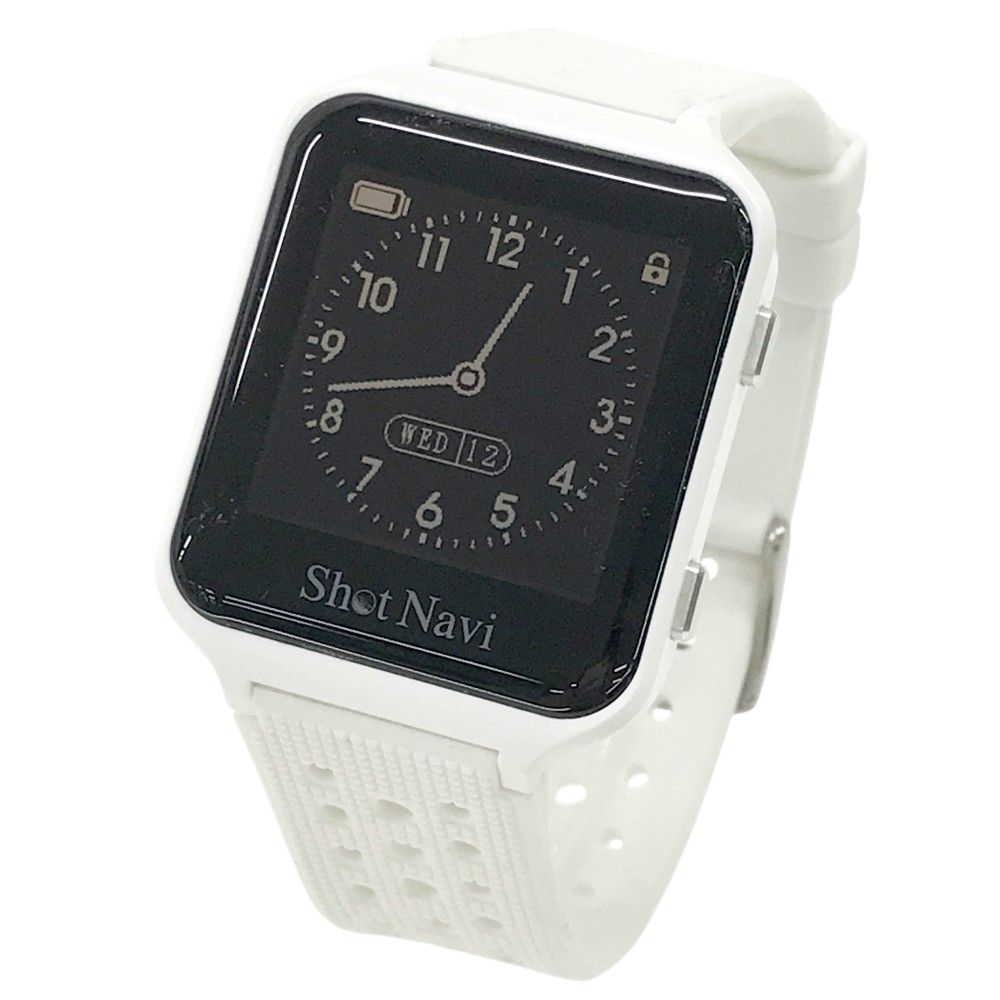 SHOT NAVI ショットナビ GPSゴルフナビ AIR ホワイト系 240101561346 ゴルフウェア ストスト
