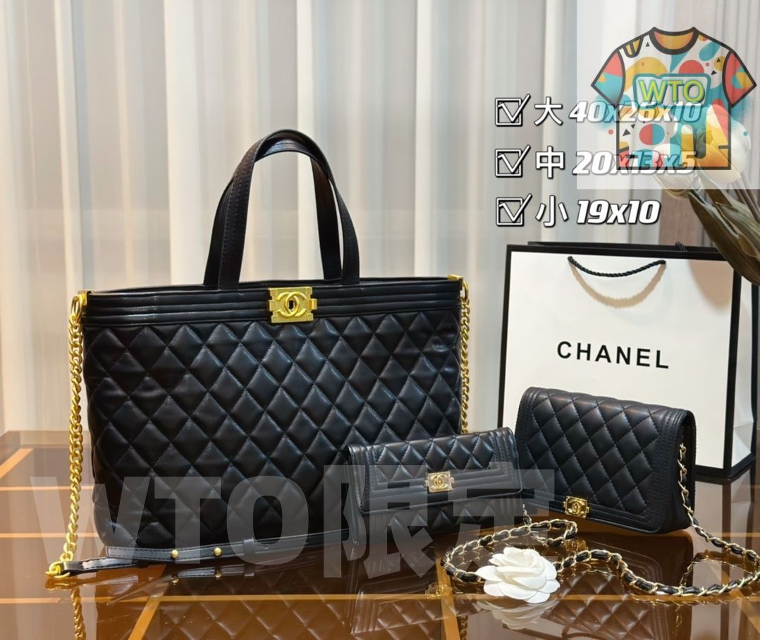 WTO通販 Chanel シャネル パック 三つの割引価格-WTO輸入-YPV 08 ハンドバッグ バッグ