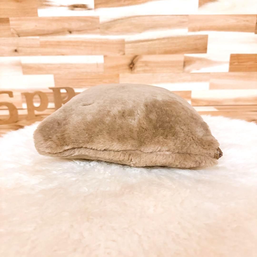 ムートン クラッチバッグ