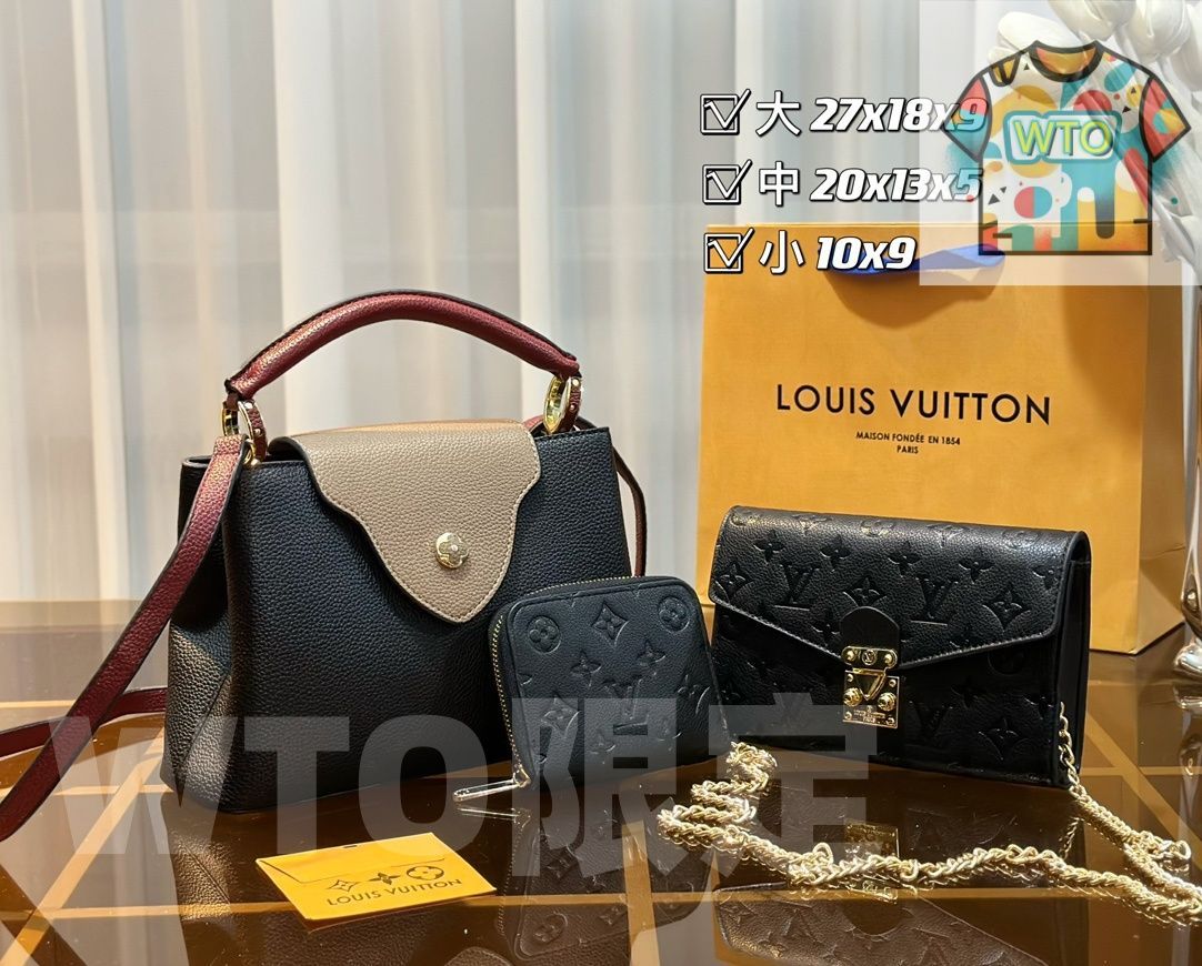  WTO通販 LV ルイ ヴィトン パック 三つの割引価格-WTO輸入-RLY 85 ハンドバッグ バッグ