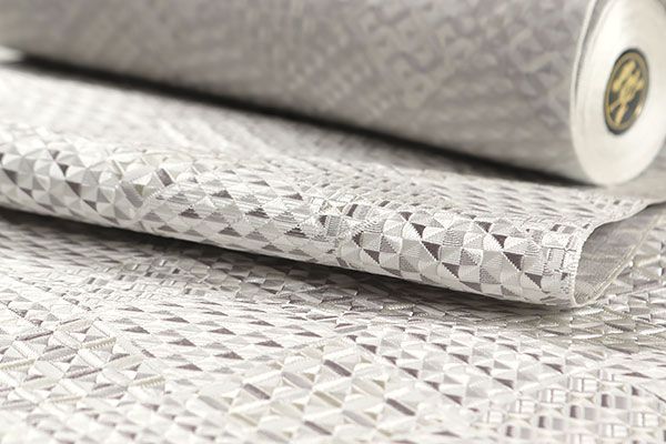 ona4601 本場筑前博多織 大倉織物 誠之輔 琥珀織 八寸 名古屋帯 お