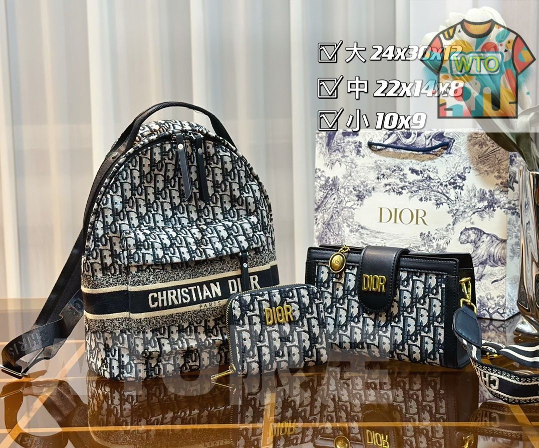  WTO通販 Dior ディオール パック 三つの割引価格-WTO輸入-LGV 88 ハンドバッグ バッグ