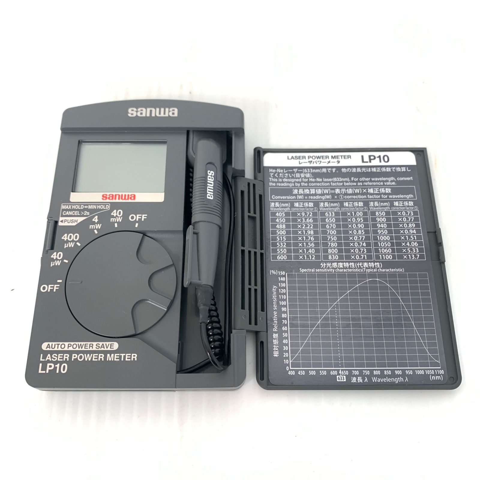 Sanwa サンワ レーザーパワーメータ LP10 M71112-17
