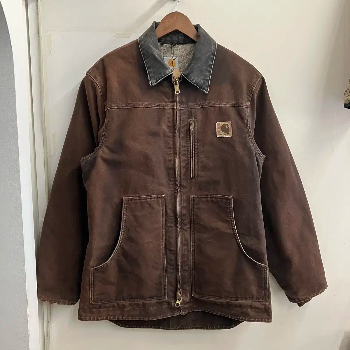N162 Carhartt カーハート ジャケット c61 dkb ブラウン