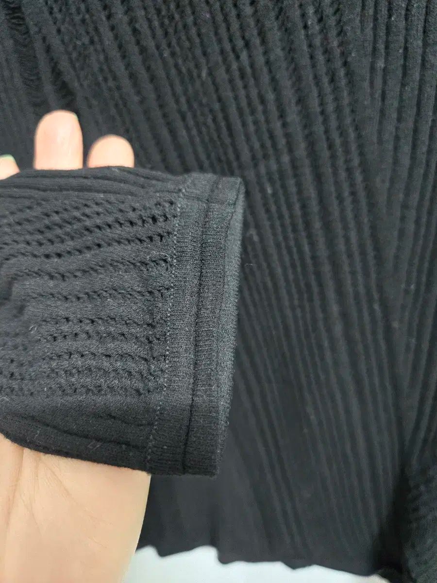  TIME ブラック ロング スリーブ ニット Tシャツ 90 長袖 ニット セーター